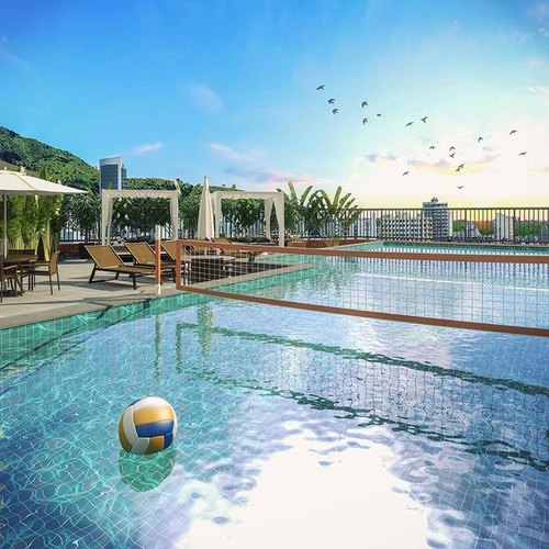Piscina raiada do Duo London