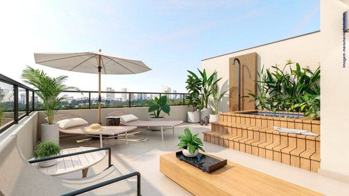 Terraço gourmet decorado do Duo London